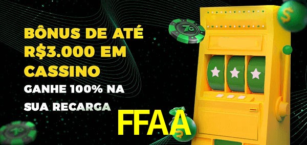 FFAA melhor bônus de depósito