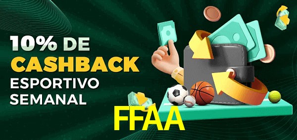 10% de bônus de cashback na FFAA